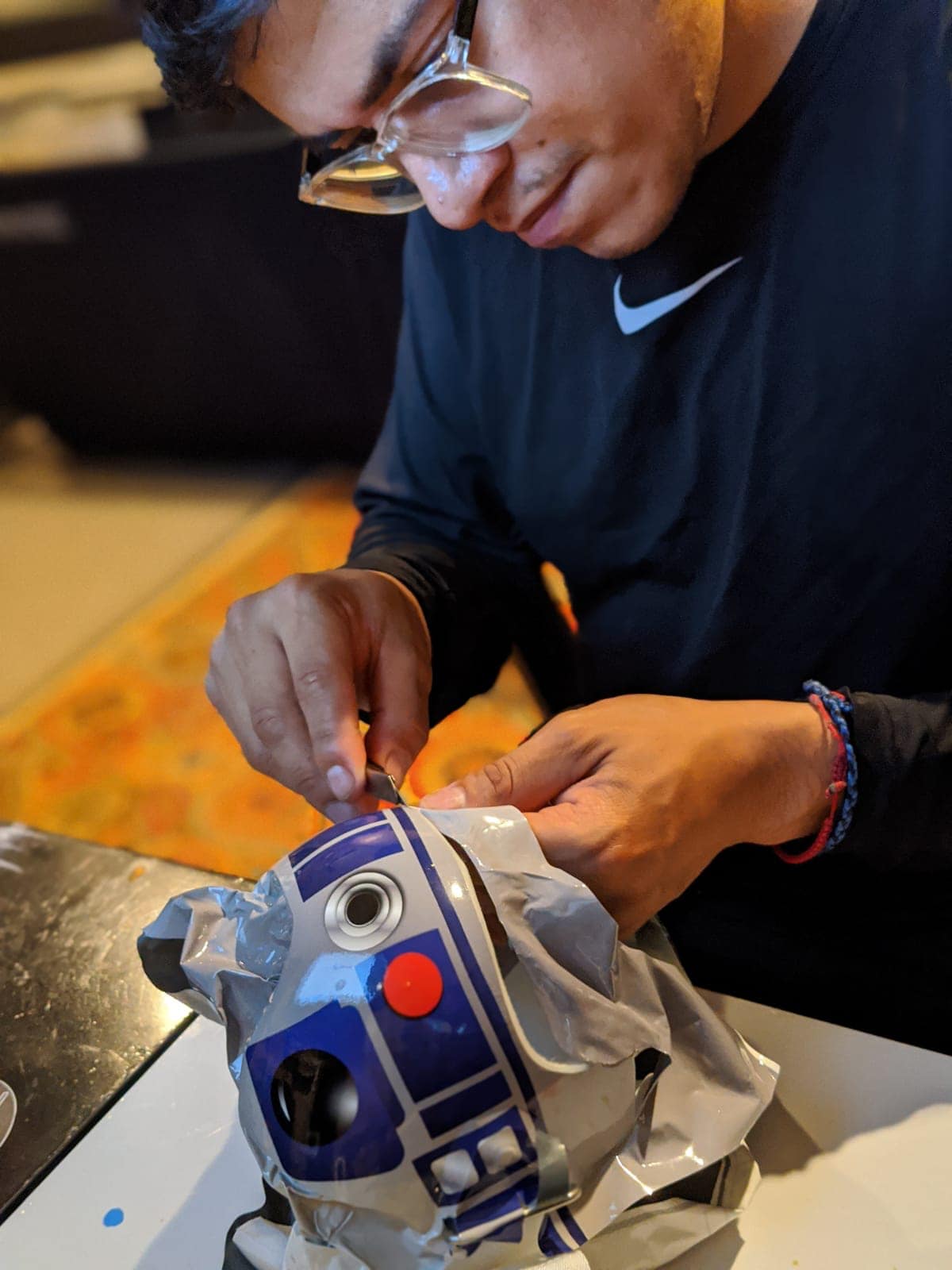 Javier Cruz, owner of Mad Monkey Wrapz