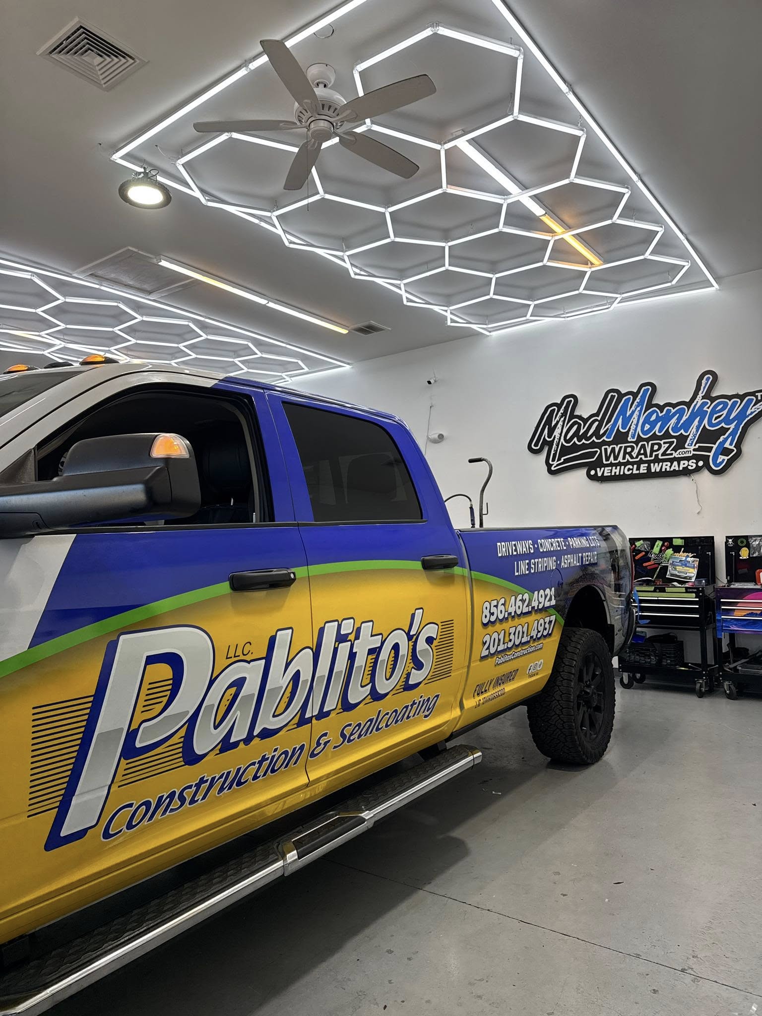 Pablitos commercial vehicle wrap