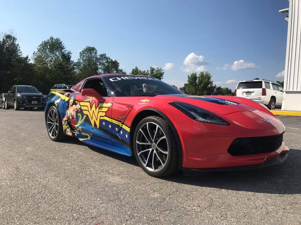 Wonder Woman custom wrap